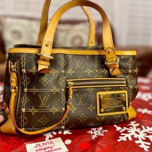 Louis Vuitton Limited Edition Riveting Handbag